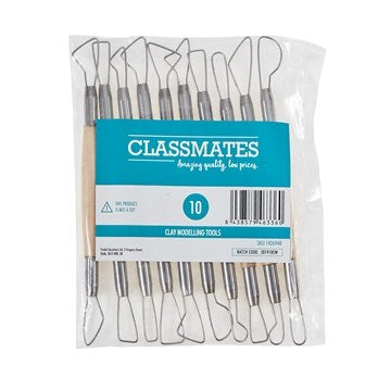 Wire Ended Clay Tools Set Of 10