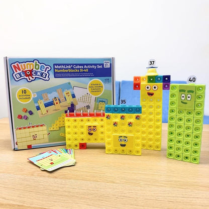 Learning Resources Numberblocks MathLink Cubes 31-40