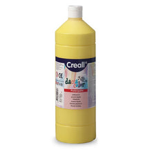 Creall 1 Litre Bottle Poster Paint - Primary Yellow