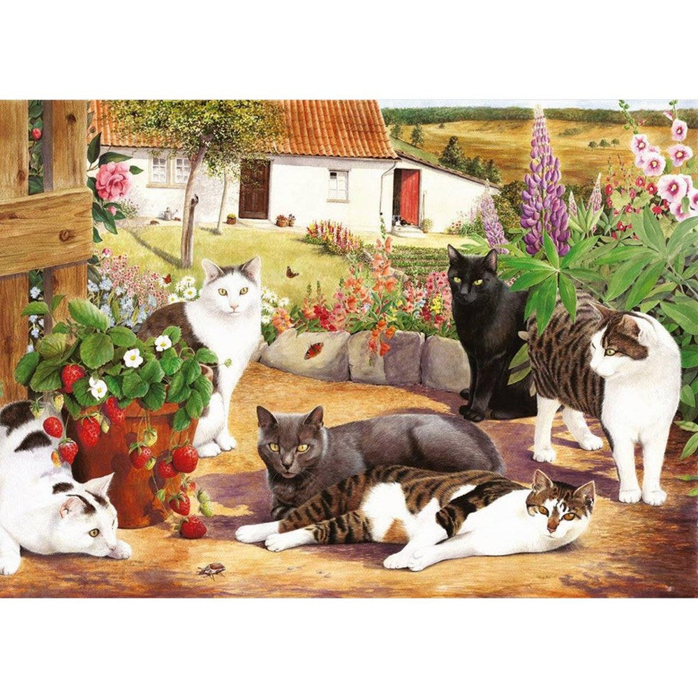 Cool Cats - BIG 500 Piece Jigsaw Puzzle