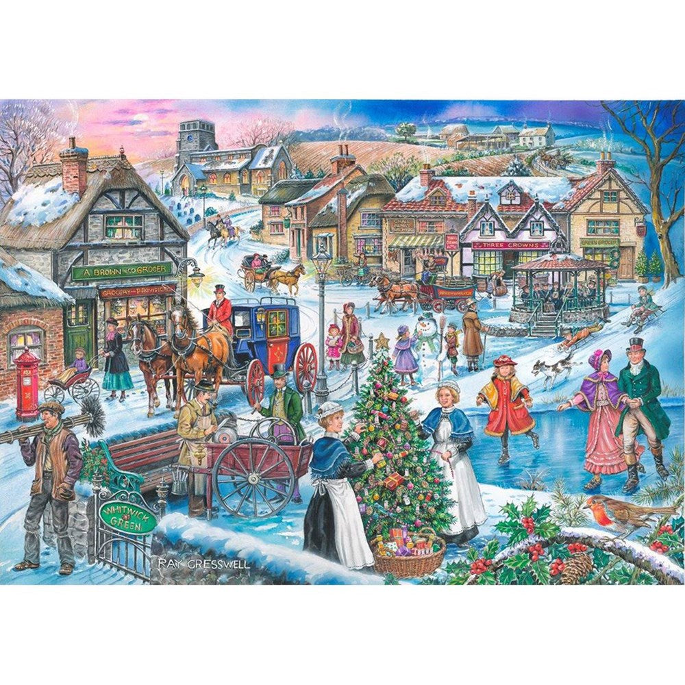 Victorian Green - 1000 Piece Jigsaw Puzzle