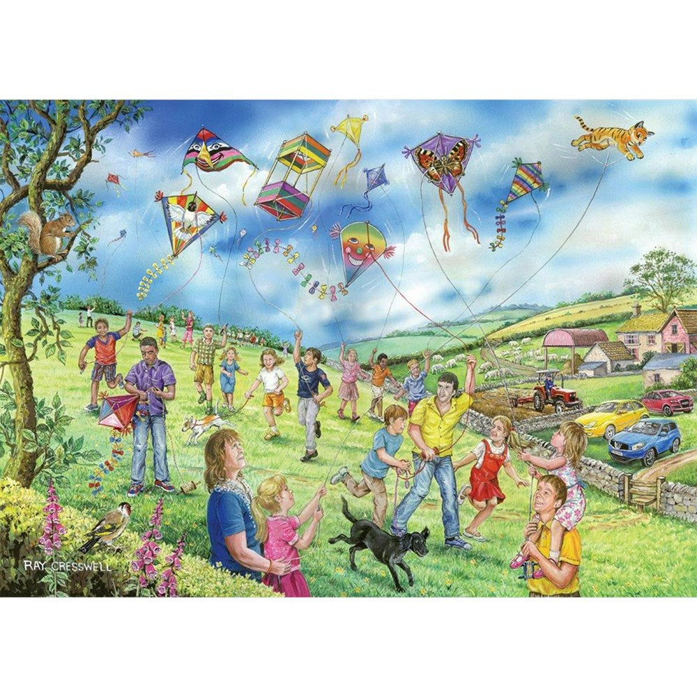 Let's Go Fly A Kite - BIG 250 Piece Jigsaw Puzzle