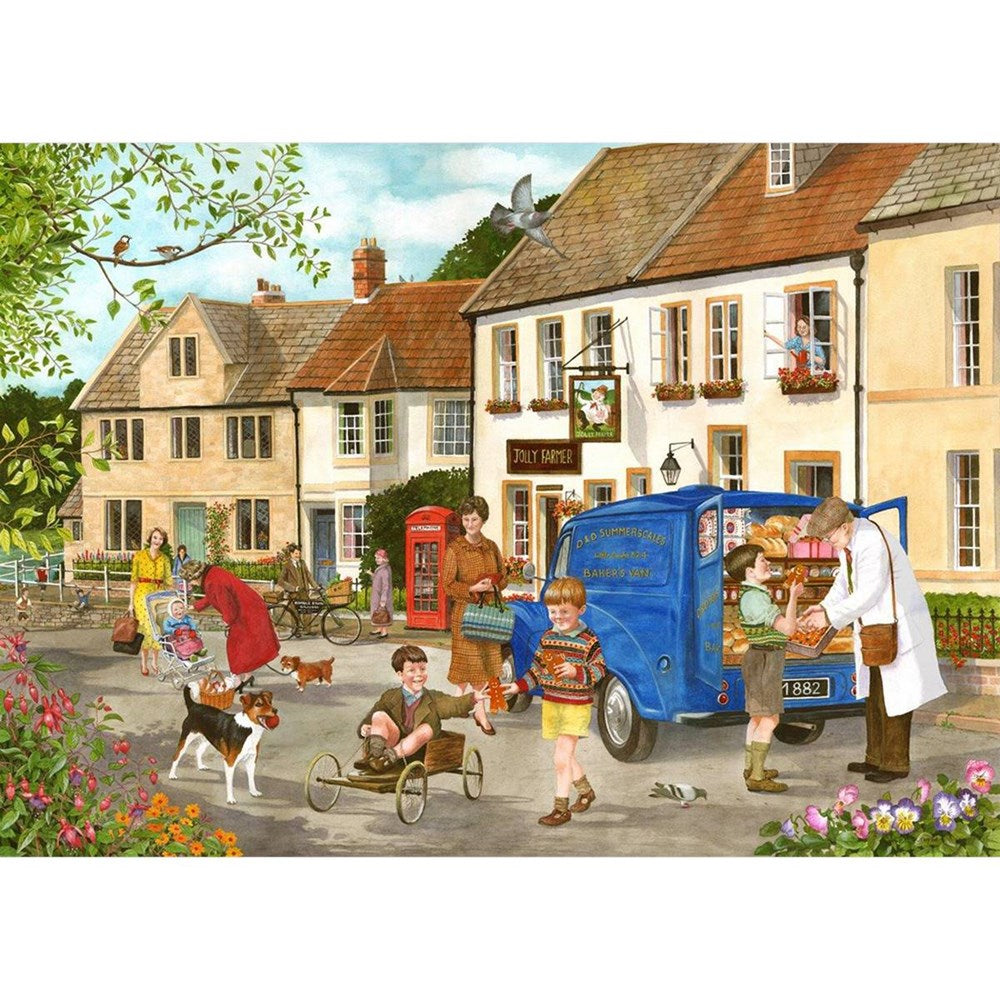 Gingerbread Boys - BIG 500 Piece Jigsaw Puzzle