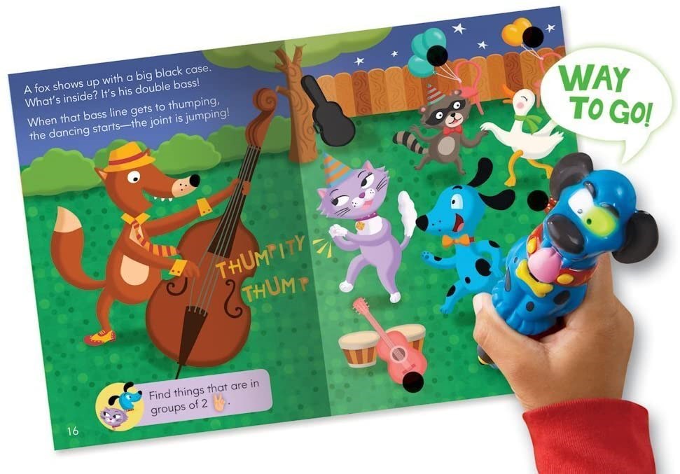 Learning Resources Hot Dots Jr. Ace & Cat's Good Time Band