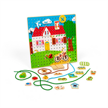 House Lace-A-Shape Game