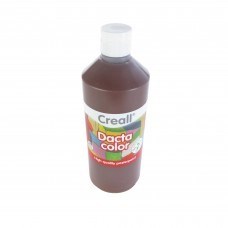 Creall 1 Litre Bottle Poster Paint - Brown