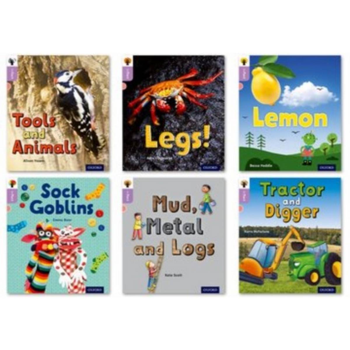 Oxford Reading Tree inFact: Oxford Level 1+: Mixed Pack of 6