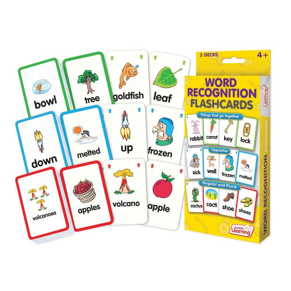 Junior Learning Word Recognition Flashcards