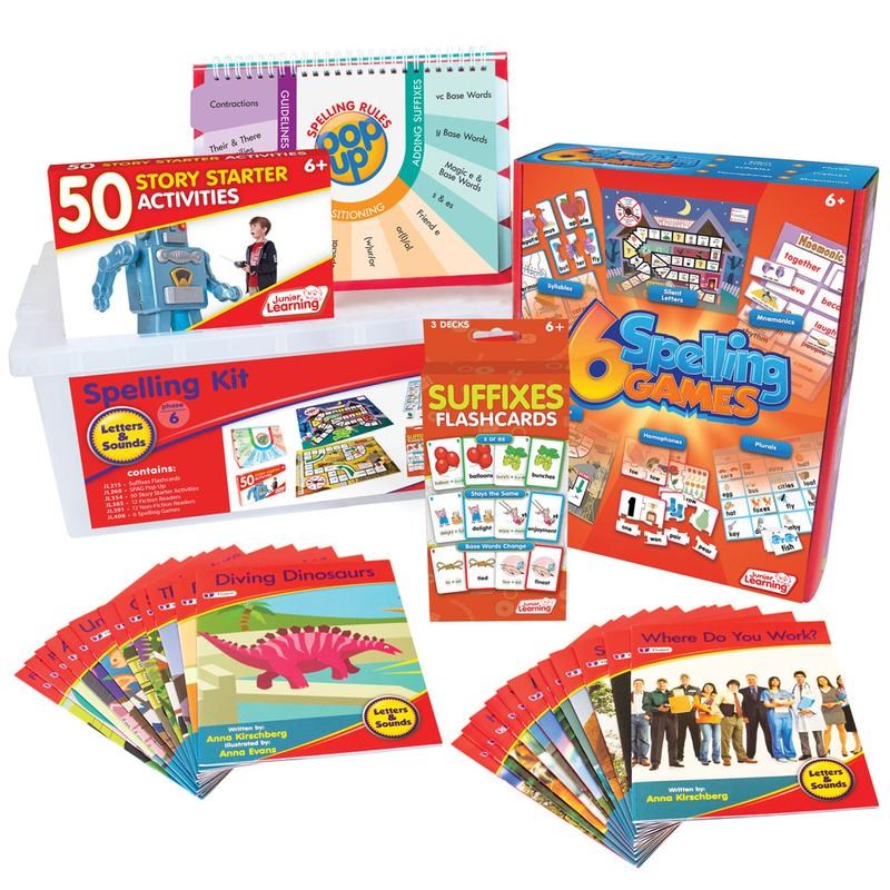 Letters & Sounds Phase 6 - Spelling Kit