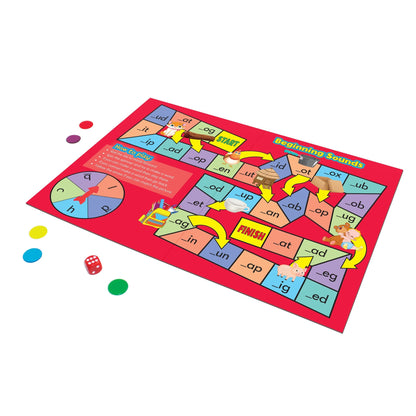 Junior Learning Phonics Board Games Set of 4