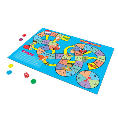 Junior Learning Phonics Board Games Set of 4