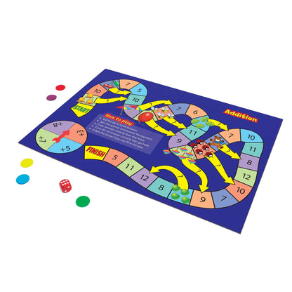Junior Learning Maths Board Game Set Of 4