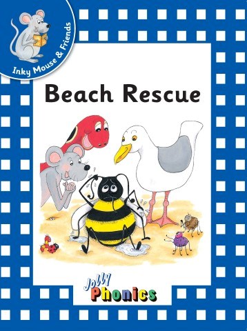 Jolly Phonics Decodable Readers Level 4 (Blue Level) Inky & Friends