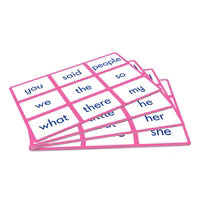 Junior Learning Tricky Word Bingo