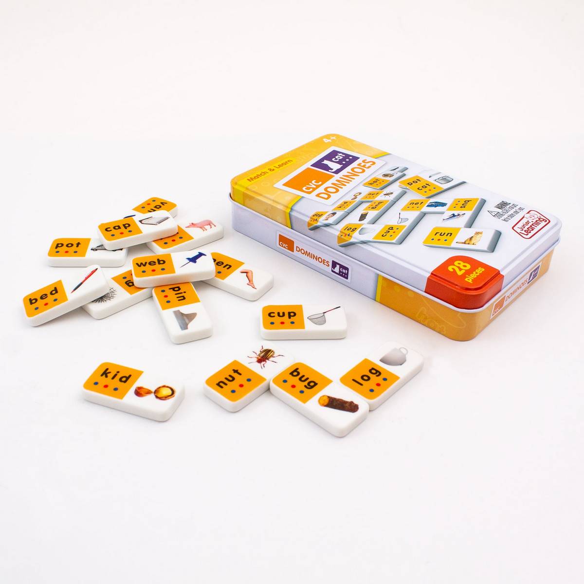 Junior Learning Cvc Dominoes
