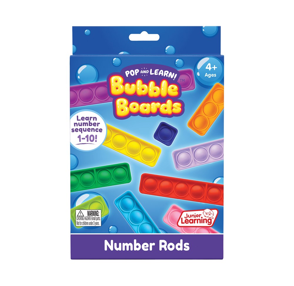 Number Rod Bubble Board