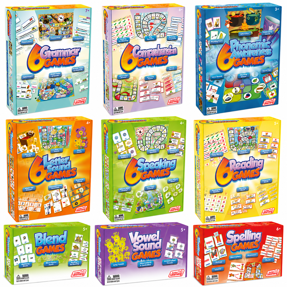Junior Learning Literacy Games Bundle