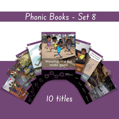 Speld Sa Phonic Books - Set 8 - (10 Titles)
