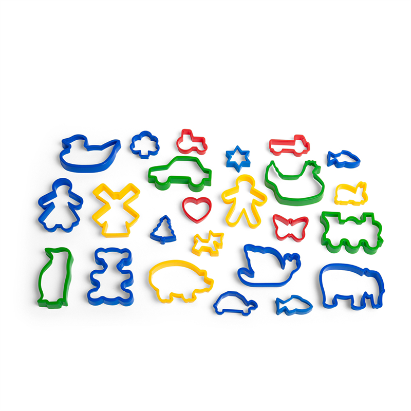 Jar of 24 Clay Cutters