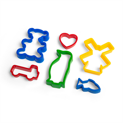 Jar of 24 Clay Cutters