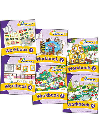 Jolly Grammar  1 Workbooks 1-6