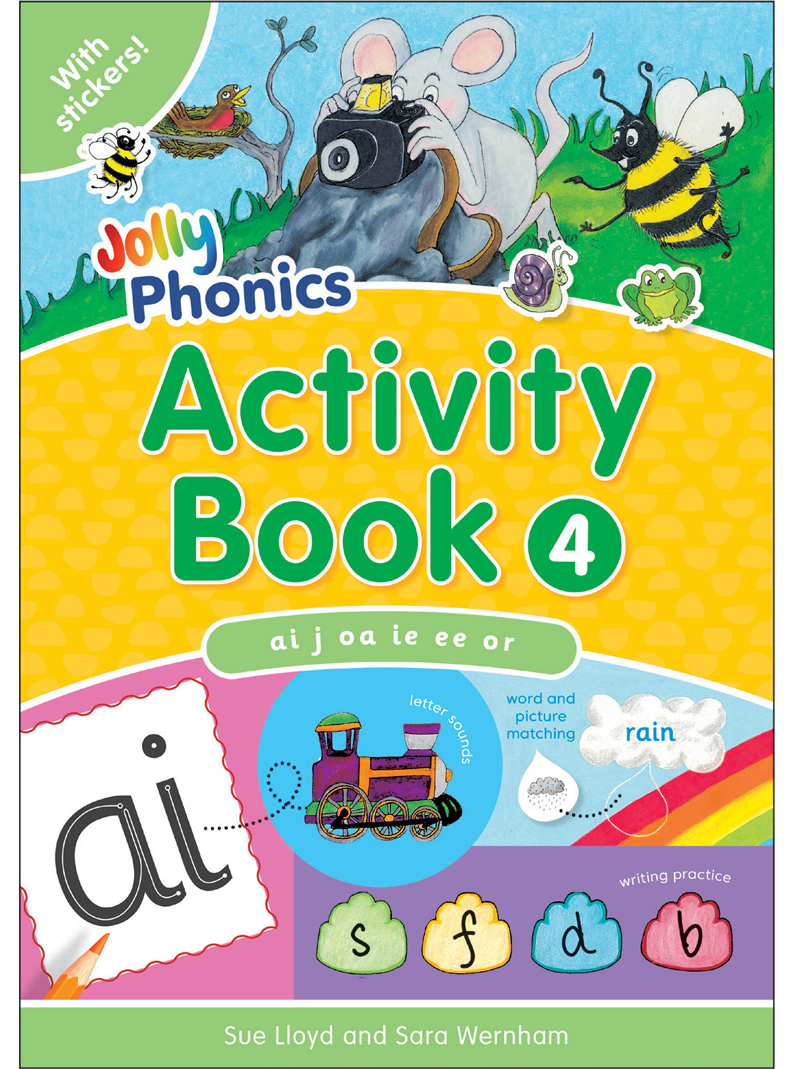 Jolly Phonics Activity Book 4