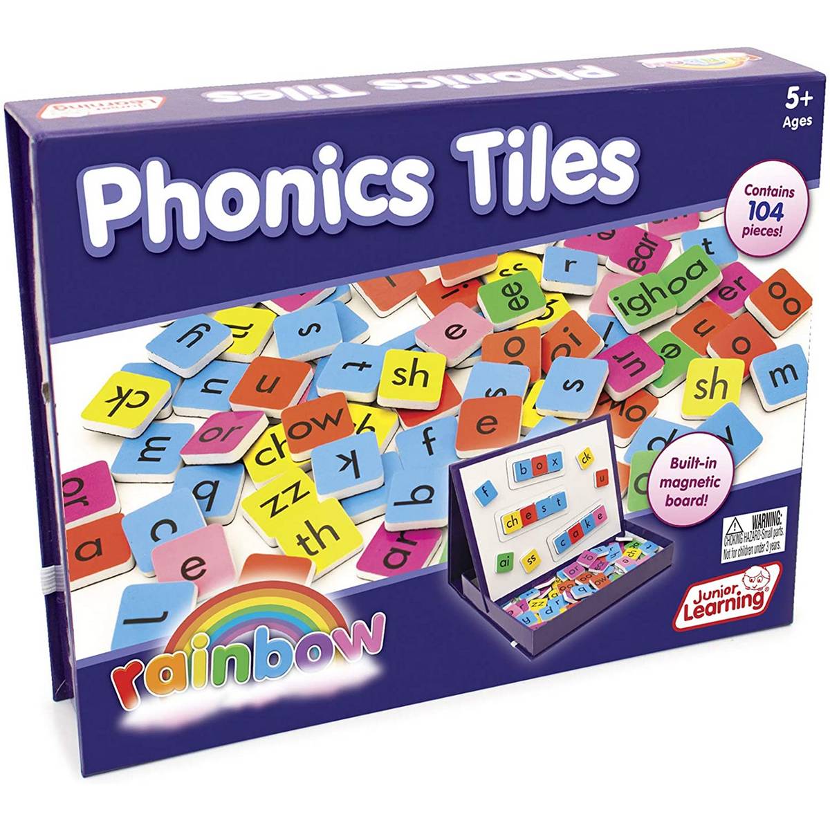Rainbow Phonics Tiles