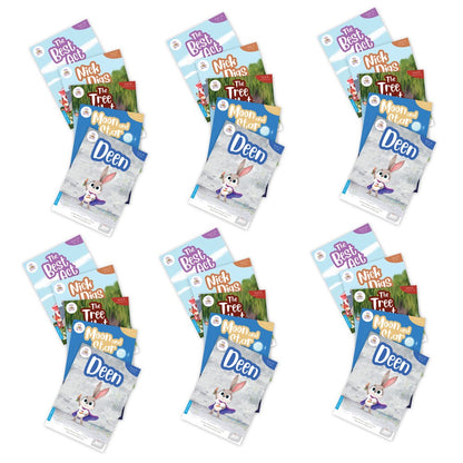 BiDee Phonics Decodable Readers Series 1 Phase 4 - 6 Pack