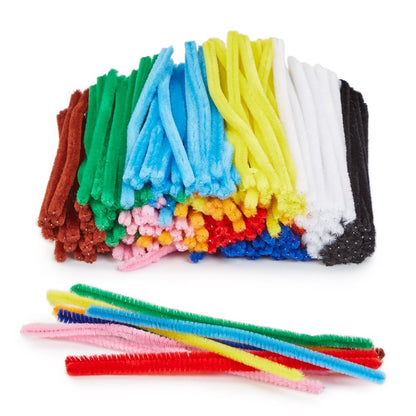 Craft Pipe Cleaners Assorted 150Mm Pack Of 250