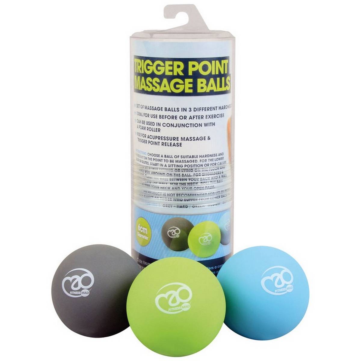 Fitness Mad Trigger Point Massage Ball Set