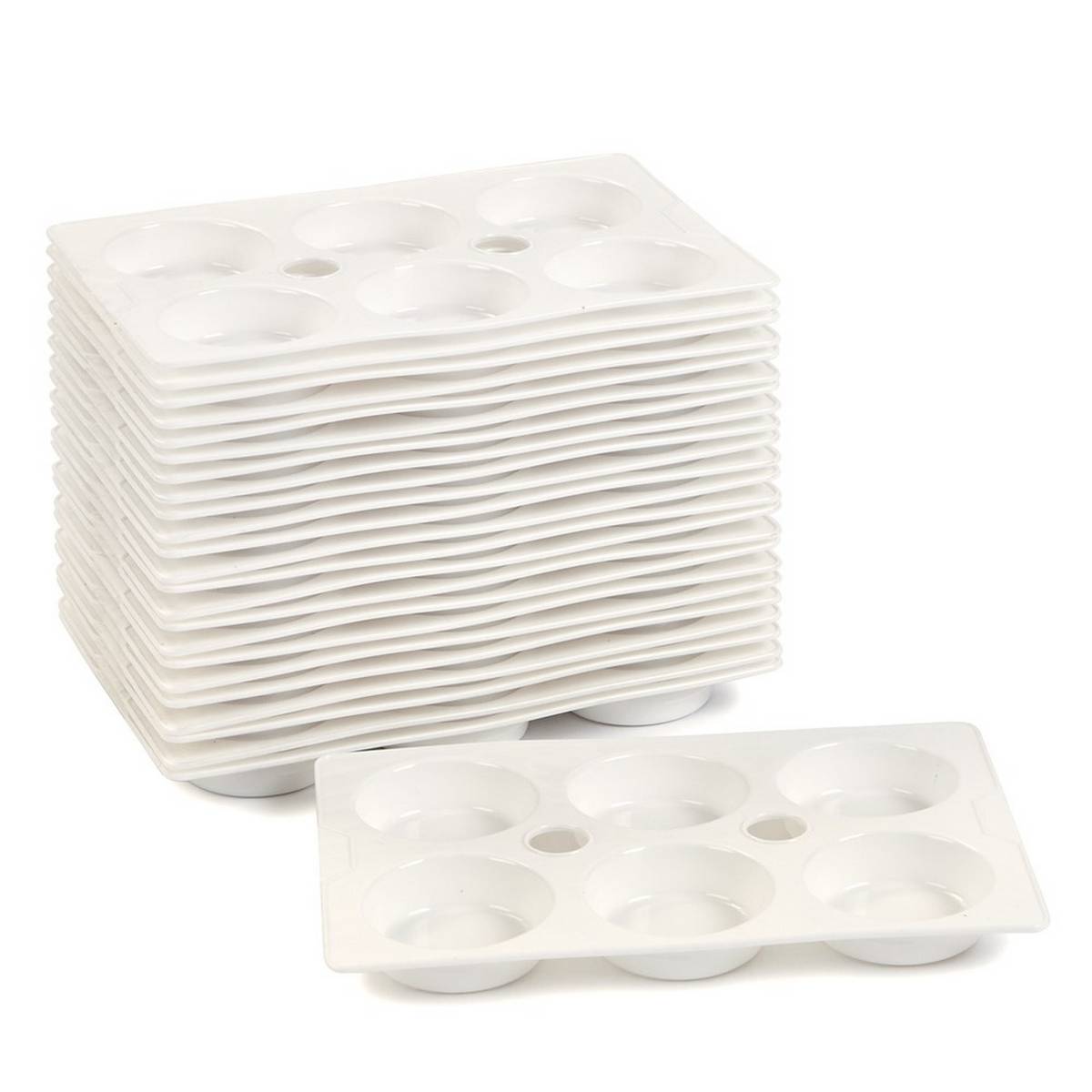 Classmates 6 Well Paint Palette - Pack Of 24