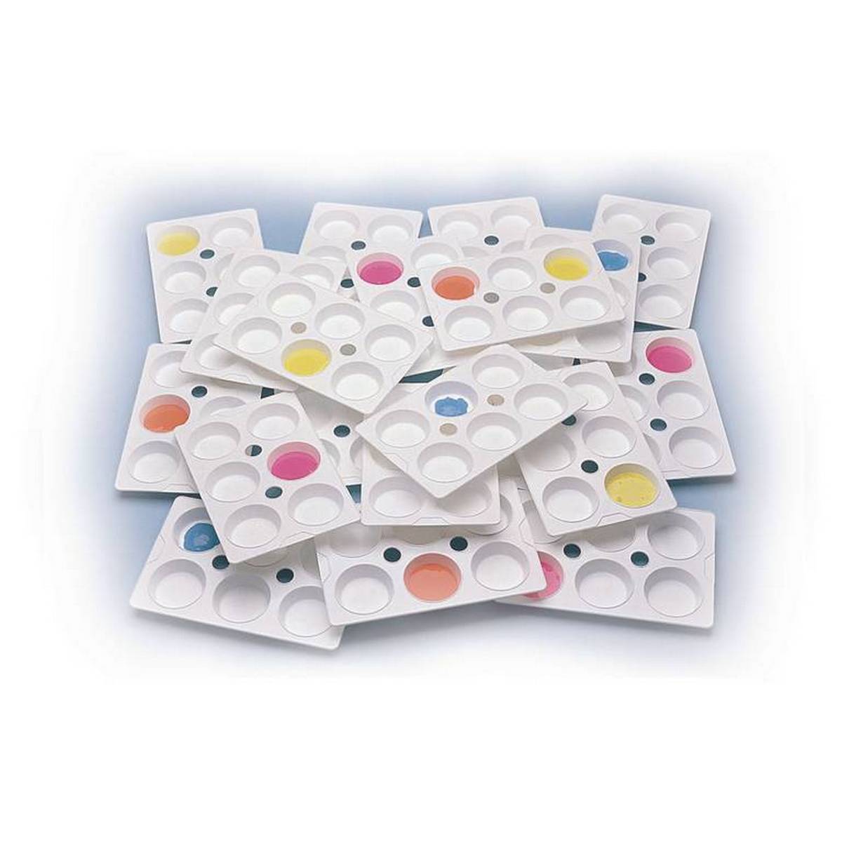 Classmates 6 Well Paint Palette - Pack Of 24