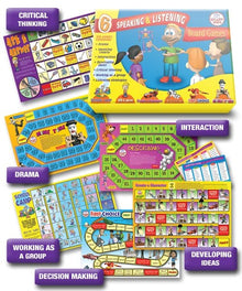 Speaking & Listening Board Games X 6