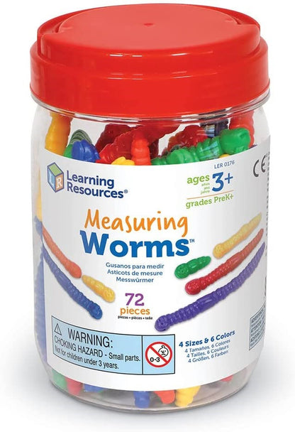 Learning Resources Measuring Worms™ (Set Of 72)