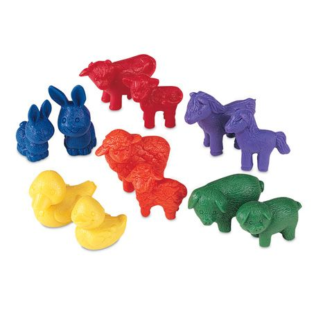Learning Resources Friendly Farm® Animal Counters (Set Of 144)