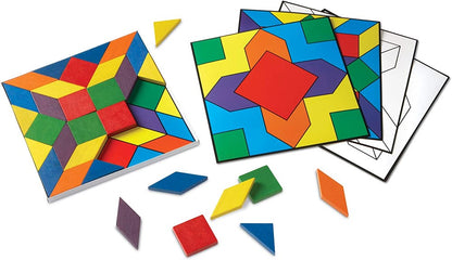 Parquetry Blocks  & Cards Set