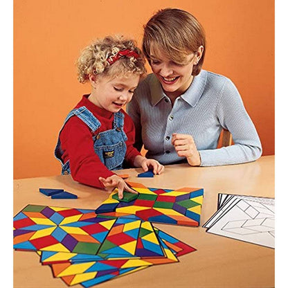 Parquetry Blocks  & Cards Set