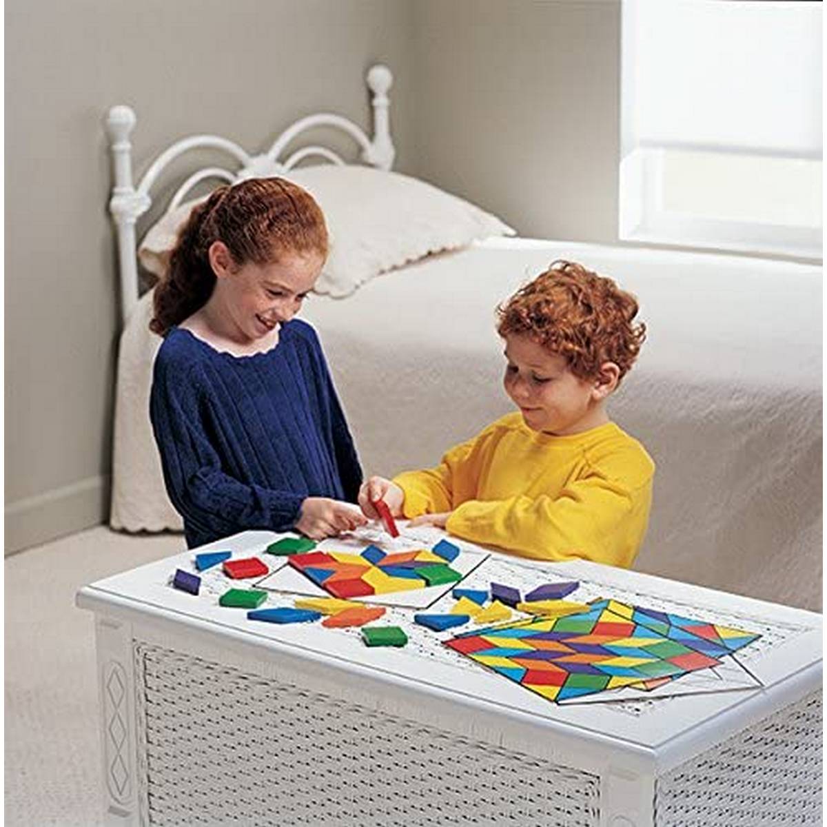 Parquetry Blocks  & Cards Set