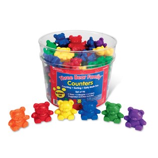 Three Bear Family® Counters (Set of 96)