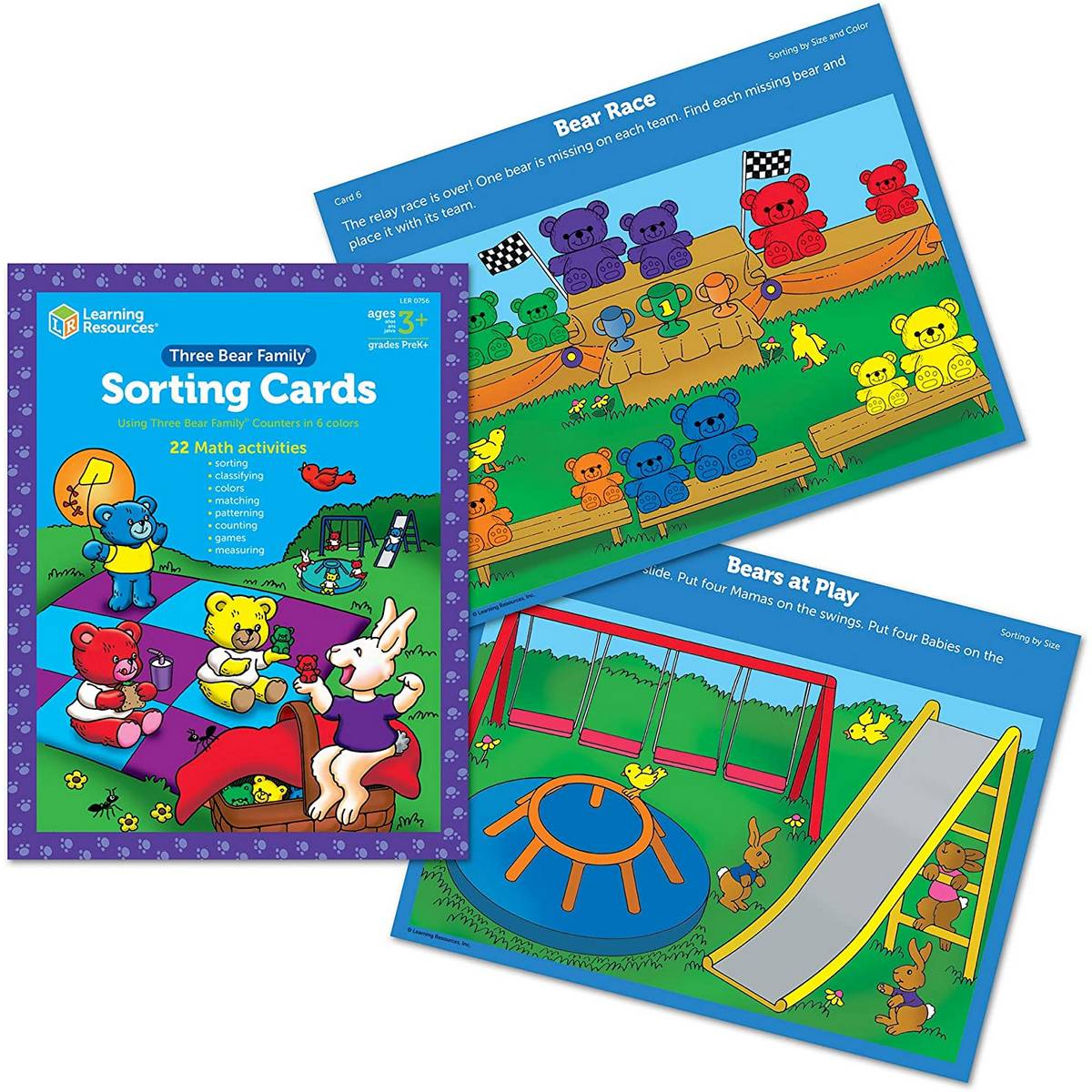 Three Bear Family® Sort, Pattern & Play Activity Set