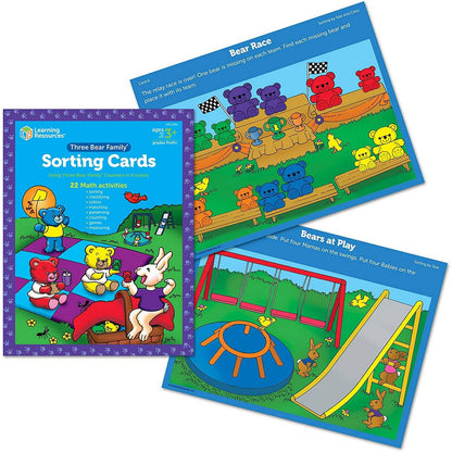 Three Bear Family® Sort, Pattern & Play Activity Set