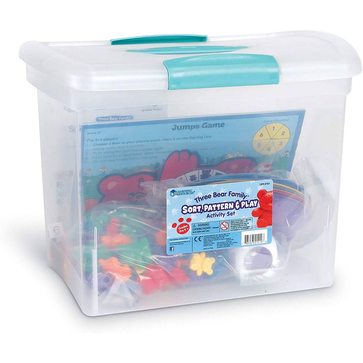 Learning Resources The Original Three Family Sort, Pattern and Play Set