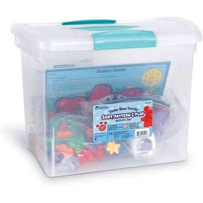 Learning Resources The Original Three Family Sort, Pattern and Play Set