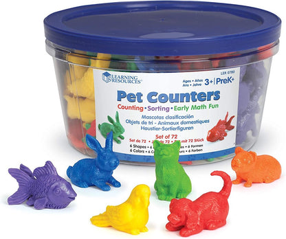 Pet Counters (Set of 72)