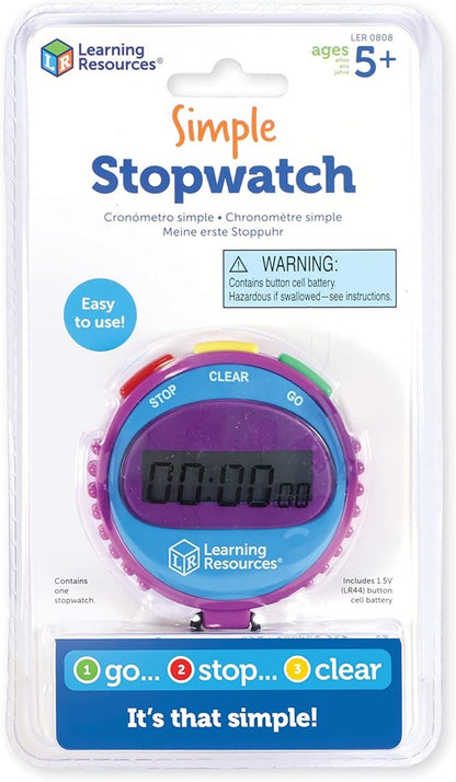 Learning Resources Simple Stopwatch