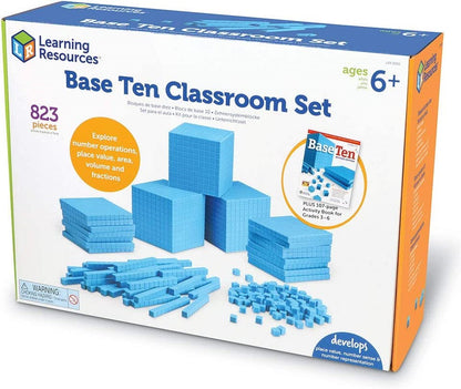 Plastic Base Ten Classroom Set