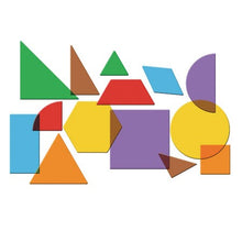 Learning Resources Translucent Geometric Shapes (Set Of 408)