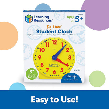 Big Time® Learning Clocks® Student Clock