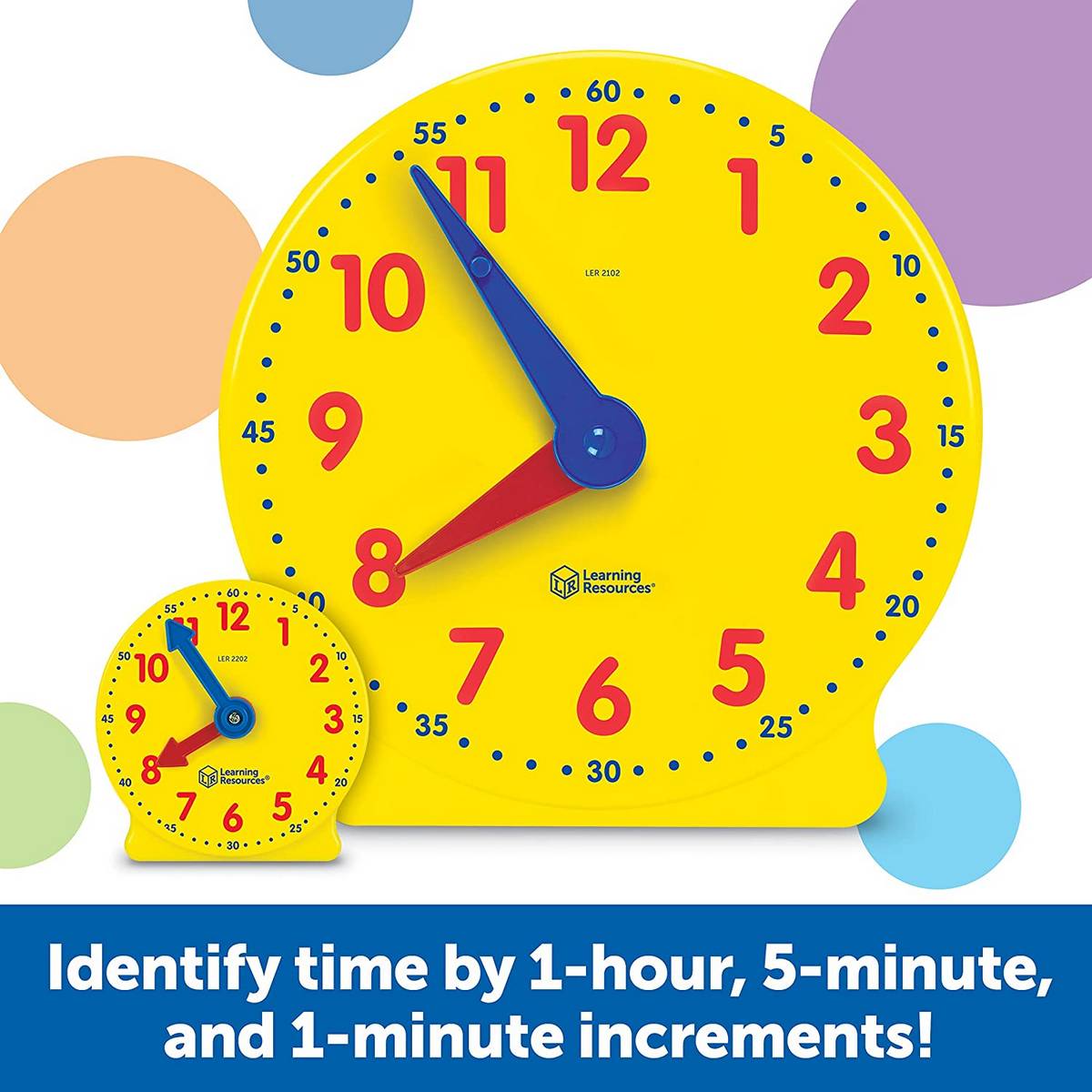Big Time® Classroom Clock Kit