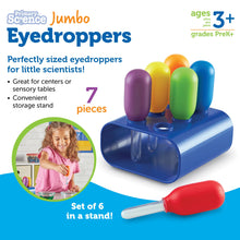 Learning Resources Primary Science® Jumbo Eyedroppers With Stand